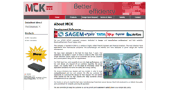 Desktop Screenshot of mck-power.com